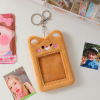 Winter cartoon cute card holder for elementary school students, set