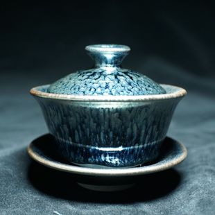 Jianyao Baihua Gai Bowl Jianyao Jianchao Boutique Capacity 150ml Pure Handmade Tea Cup Master Cup Tea Bowl Tea
