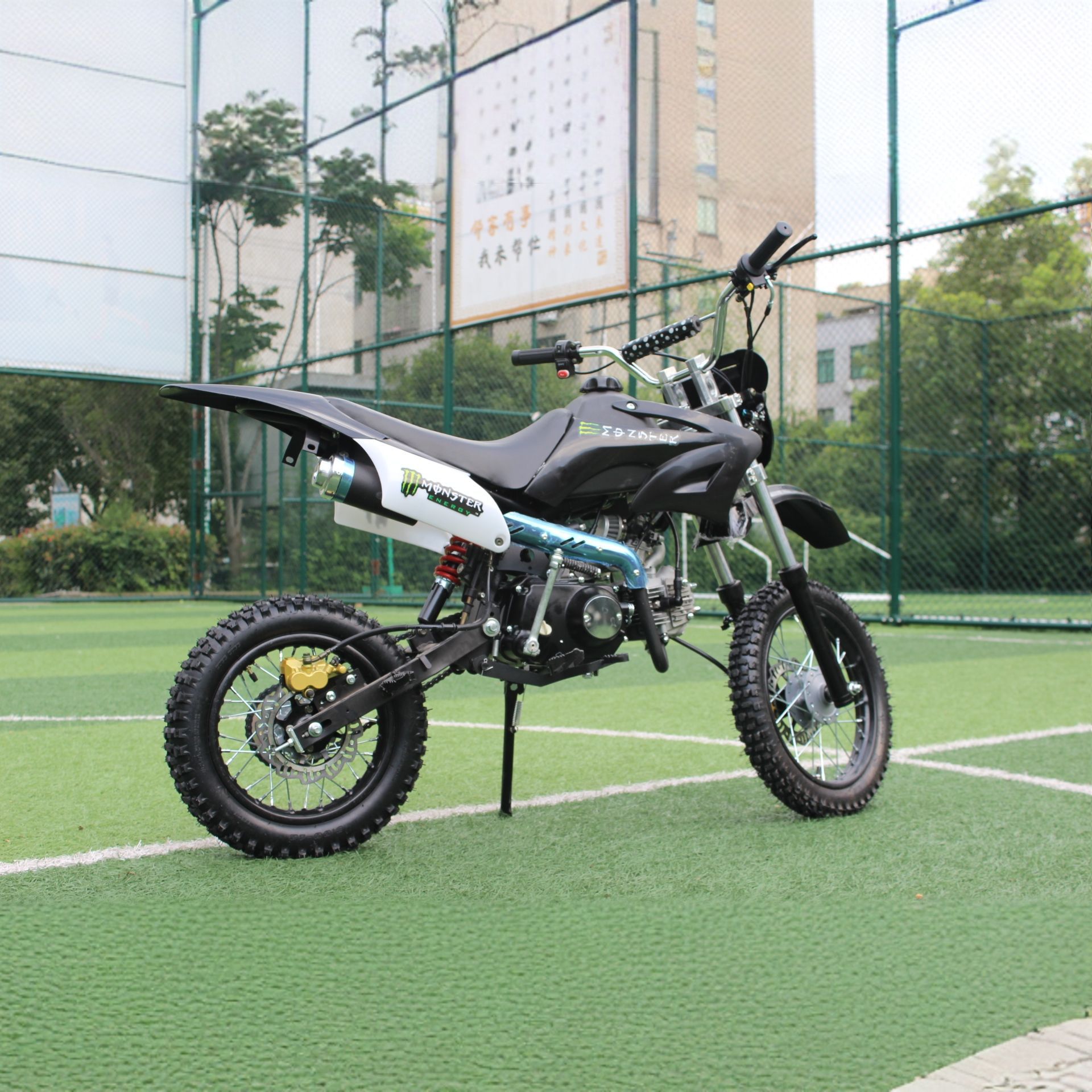 Small Off-Road Mountain Dirt Bike Fuel-Powered Two-Wheeler 125Cc All-Terrain Mountain Dirt Bike