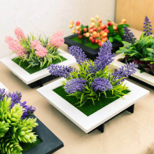 创意墙上软装饰品室内挂件仿真植物花卉 家居客厅餐厅美式 墙壁花