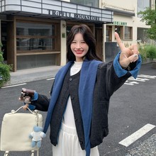 2025年冬季新款减龄百搭舒适又亲肤休闲提升品质披肩短款外套潮流