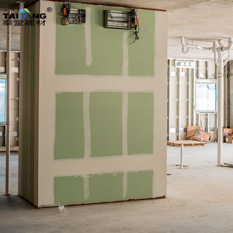 Techo de placa de yeso, placa de yeso ignífuga y a prueba de humedad, placa de yeso para el hogar 9.5 mm12mm15 mm