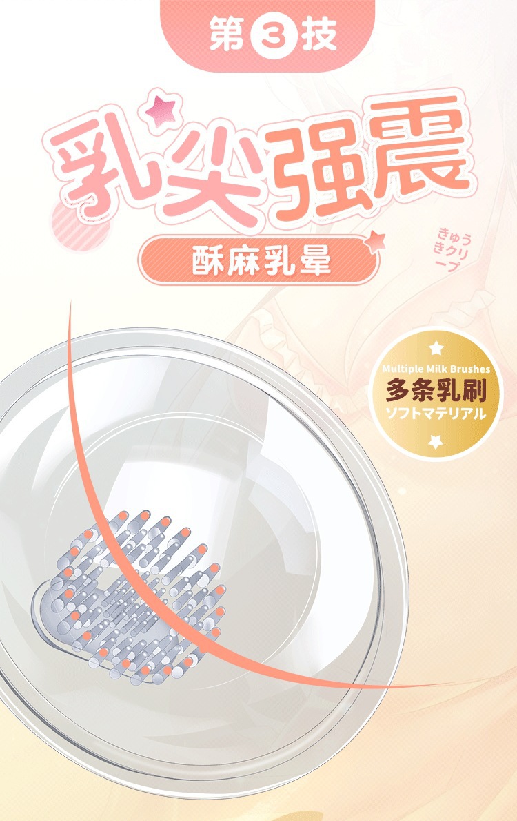 Breast Massager with Remote Control, Rechargeable TPE and ABS Adult Wellness Device — detail image 14