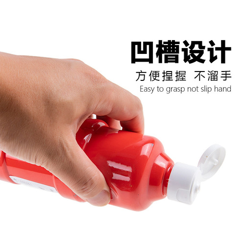 Boyixuan large capacity 250/500ml environmentally friendly indoor and outdoor wall painting professional art hand-painted bottled acrylic paint
