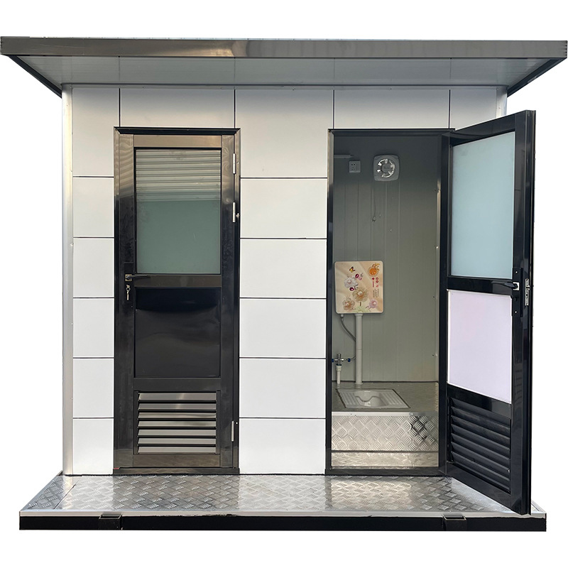 Ventas de fábrica sala de contenedores sala de baño caja de embalaje sala de montaje de aseo móvil guardia de entrada sala de juntas móvil