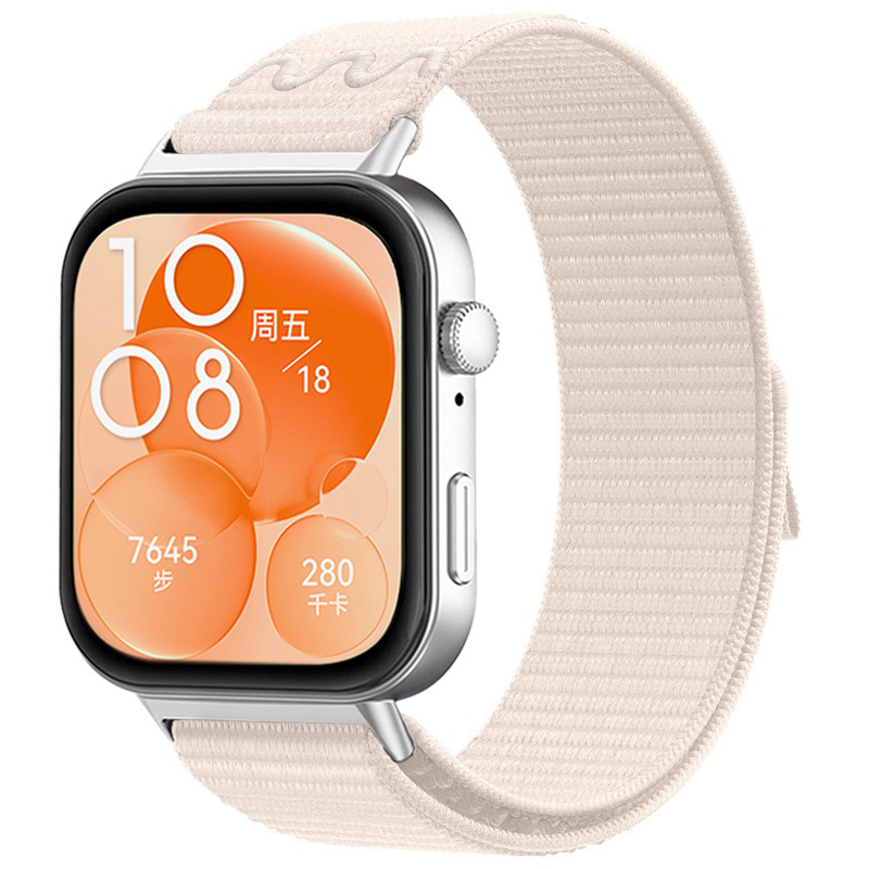 Huawei fit4pro 時計ストラップ HUAWEI Watch Fit4/3 ナイキ ナイロン ループ ストラップに適しています。|undefined