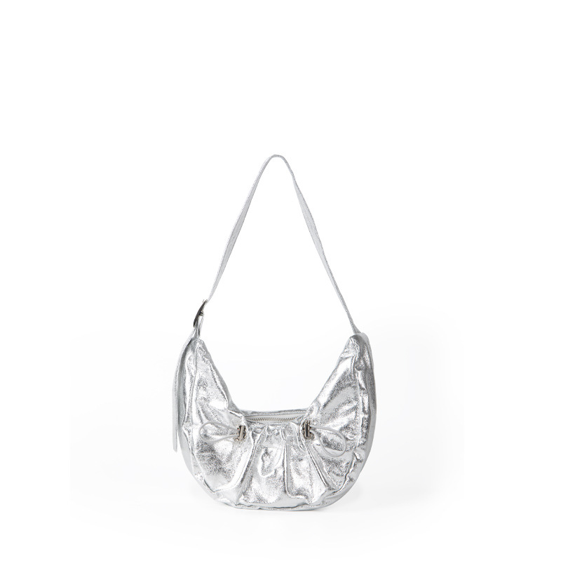 Bolsa de diseño de nicho Klein azul Denim bolsa de hombro de primavera y verano nueva bolsa de las axilas de alto sentido todo-fósforo bolso