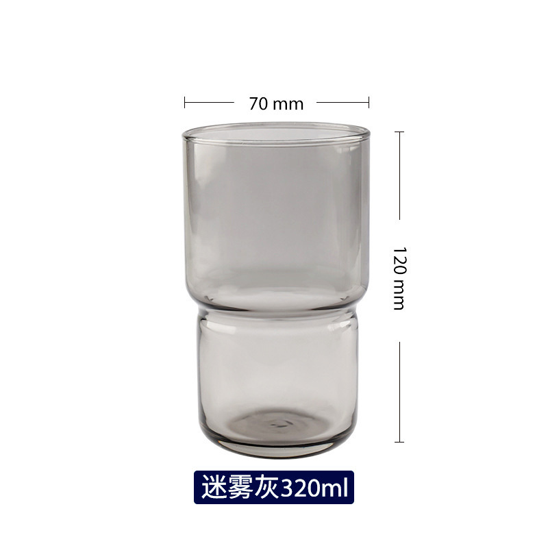 12 가오누오 쌓을 수 있는 컵(320ml) 미스트 그레이