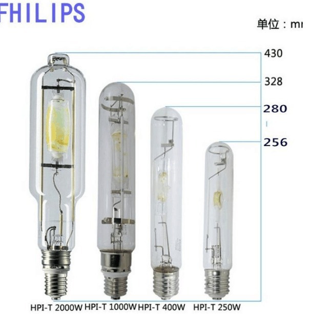 필립스 유럽 표준 금속 할로겐 램프 튜브 HPI-T1000W 543 643 645 백색 금속 할로겐 전구