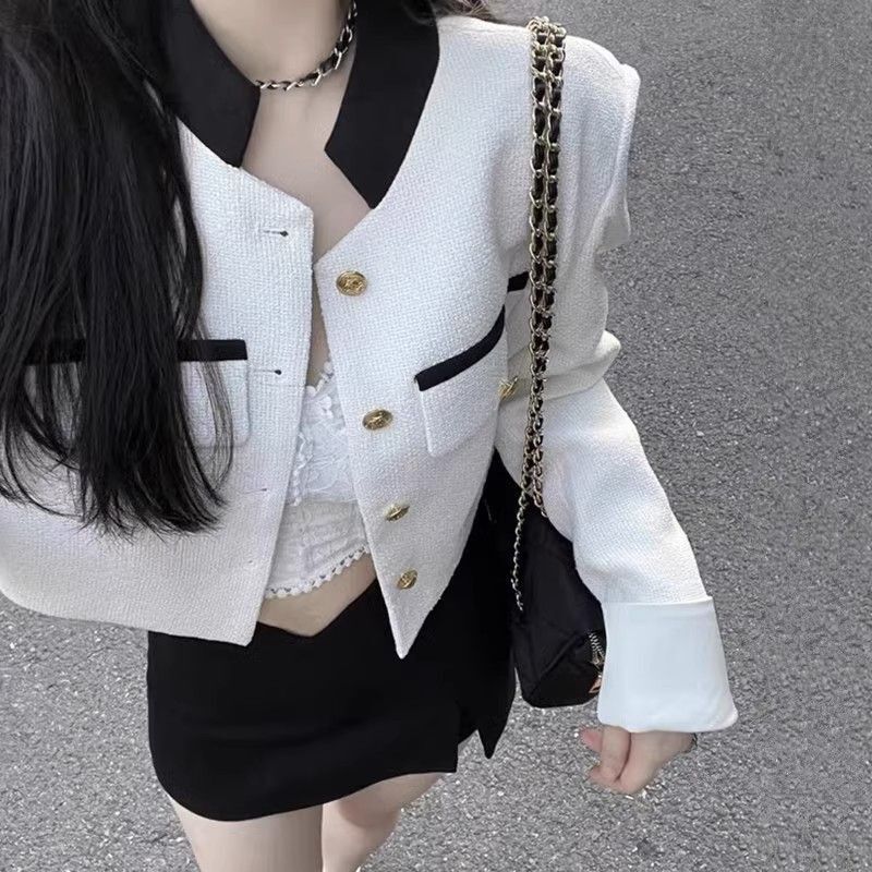Spring and Autumn New Style Royal Sister Street Celebrity Style Sexy Little Fragrance Jacket for Women