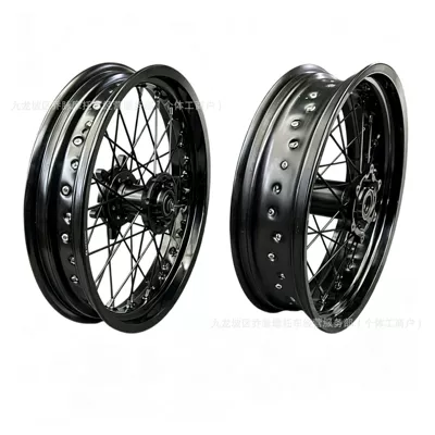 Kews K16K23 Off-road vehicle widened Motorcycle wheel hub - black-wheel-hub-core