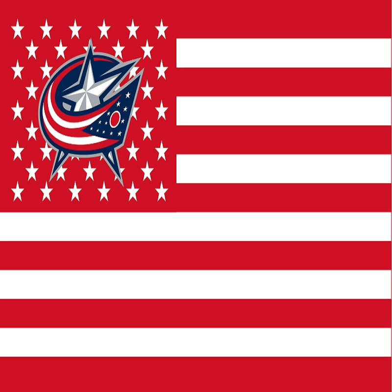 Флаг Columbus Blue Jackets Национальная хоккейная лига Columbus Blue Jackets