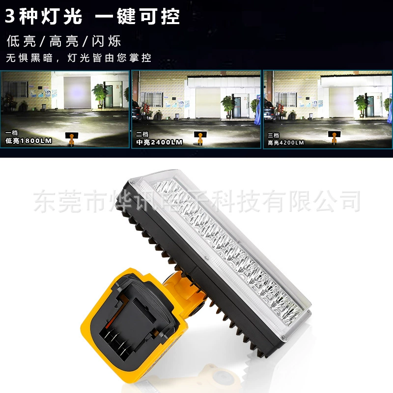 Travel compatible lights, craftsman, lithium battery, 40W, 20v