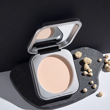 NOVO轻透羽感定妆粉饼持久遮瑕不飞粉干湿两用散粉批发