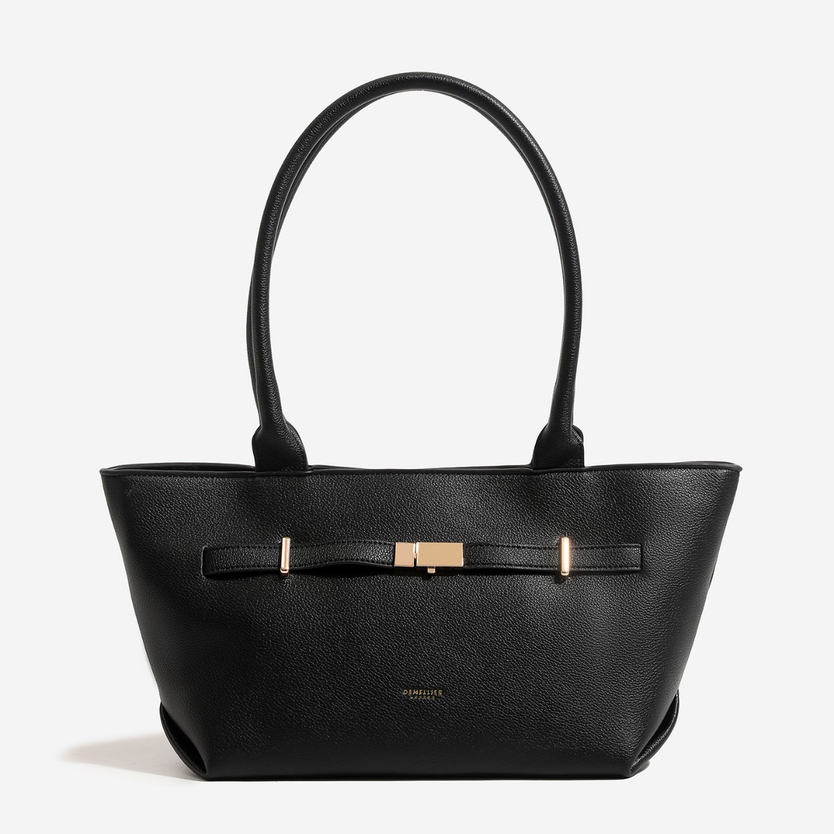 2026 New Genuine Leather Shoulder Bag Baguette Bag Demellier Handbag Versatile Horizontal Underarm Handle Bag For Women - Thumbnail 2