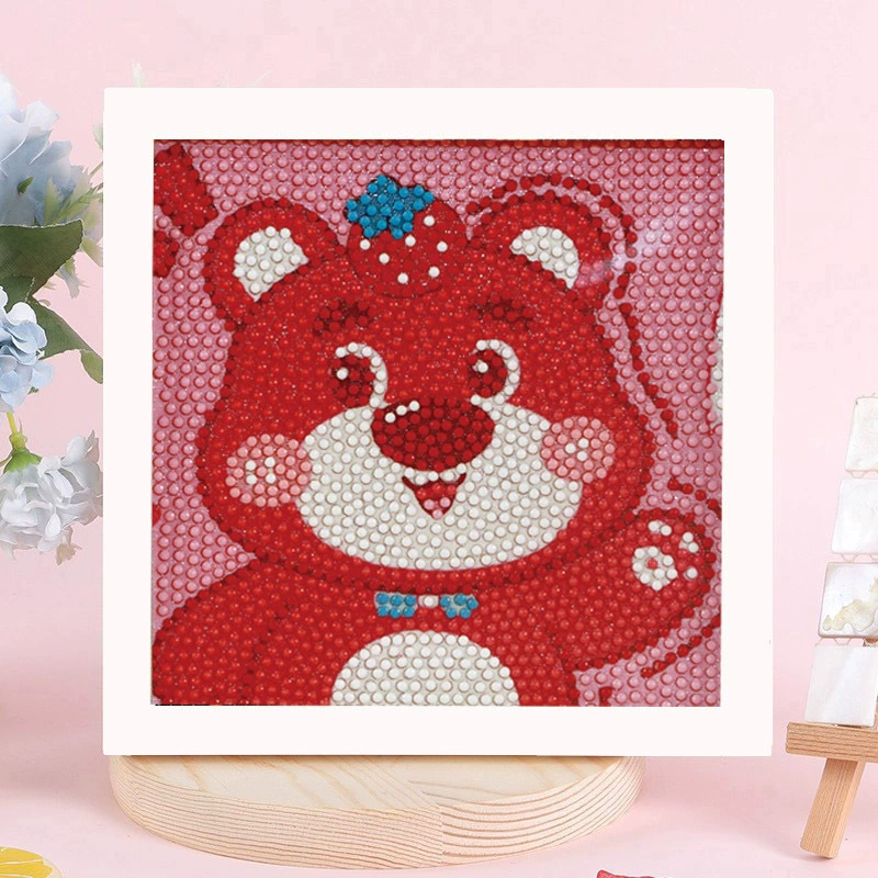 Мультяшная умная игрушка, DIY, новая коллекция, детское handmade diy, украшенная бриллиантами