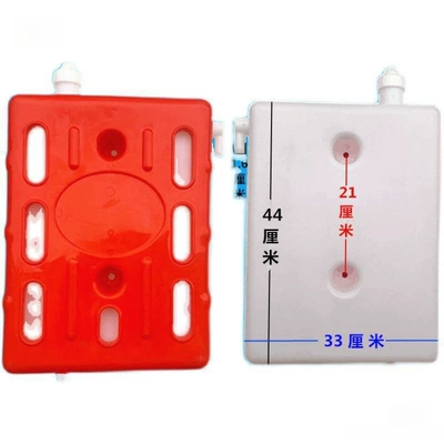 Fuel tank fluid reservoirs for RVs, with a