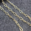 Jewelry handmade, copper accessory, chain, necklace, 18 carat