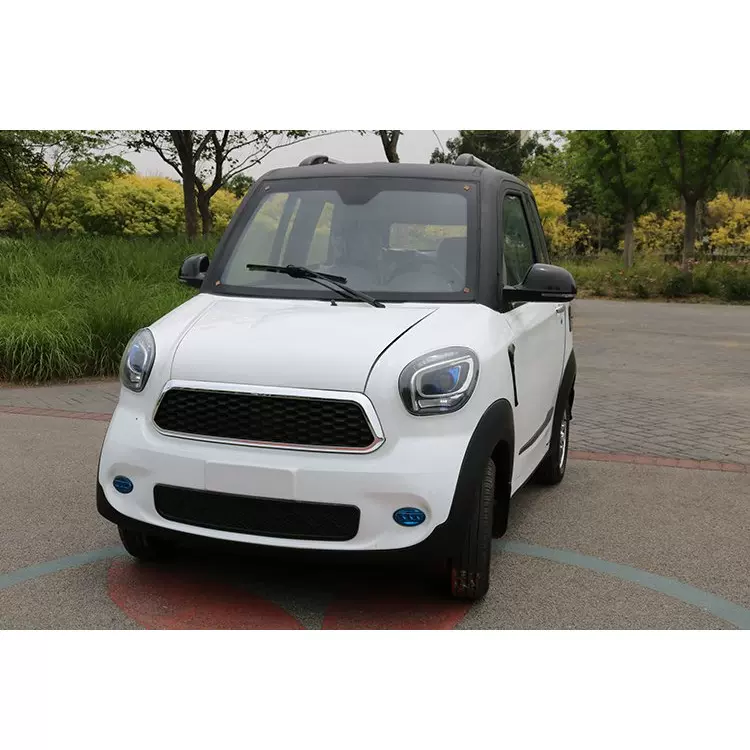 6铁壳全封闭四座电动巡逻车核心动力舒适驾乘电动四轮代步车