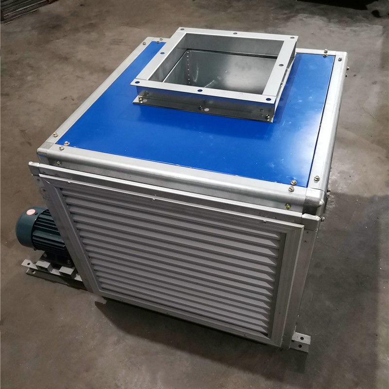 消防通风两用柜式离心风机箱HTFC-I-10 2.2KW  90°出风0°吸风