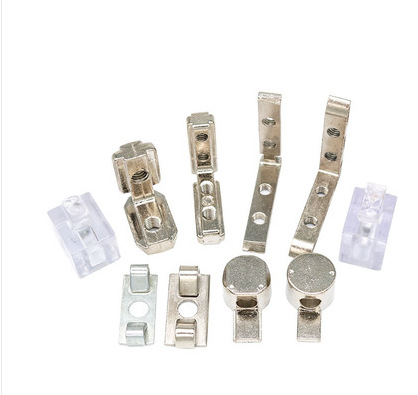 内置连接件角槽口哨弹性扣件铝型材20303040404545间隔块欧标国标