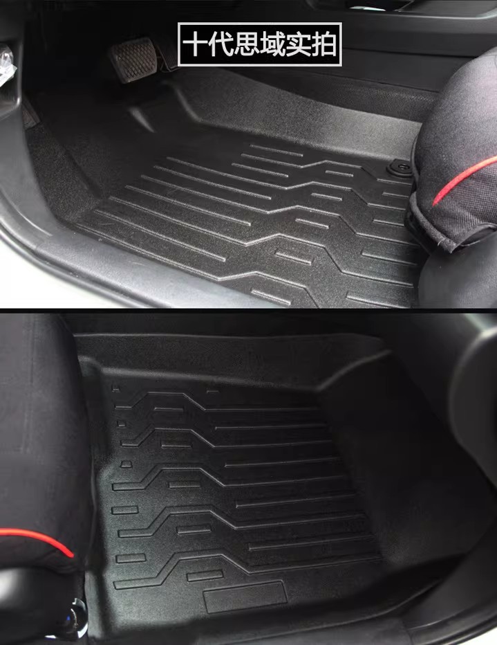 Suitable for 20-25 Models of Hyundai Palisade, 3D All-Weather Wear-Resistant Trunk Mat, Tpe Backrest Mat