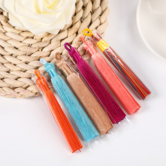 New polyester embroidered thread ice silk fringe circle tassel, ancient costume Hanfu and qipao tassel, decorative handmade fringe tassel