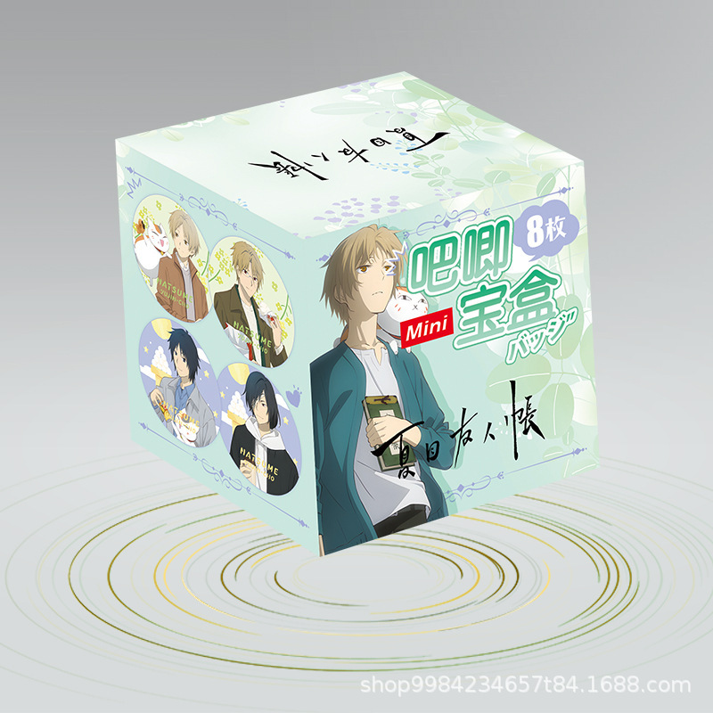 胸章 アニメ風 カピバラ バッジ マイナーメタル ミニギフトボックス入り 8個セット カピバラ|undefined