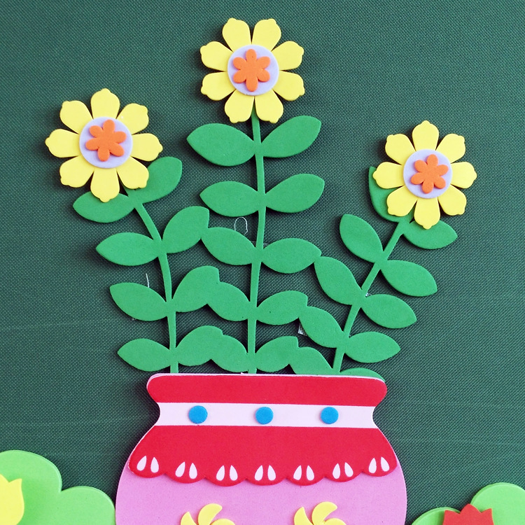 亿发EVA泡沫棉精密冲不干胶墙贴木板激光刀模幼儿园装饰扇子纸盒