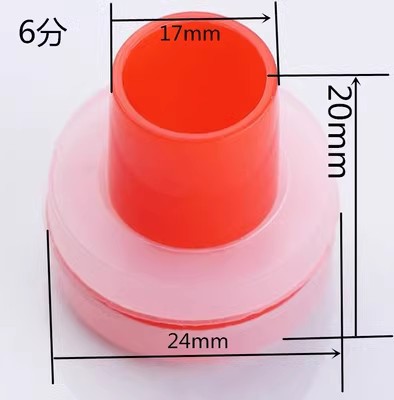 Material no crudo con junta 4 puntos 6 puntos almohadilla de silicona sello de la tubería de entrada de la válvula de ángulo del grifo en lugar de materia prima con almohadilla a prueba de fugas