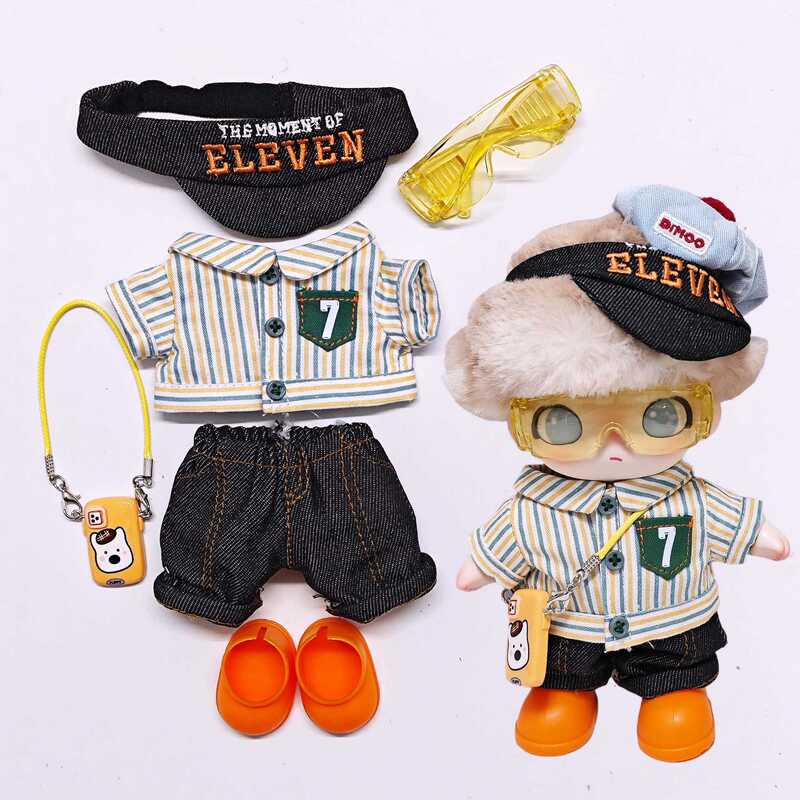 仅娃衣】dimoo吊卡娃衣711便利店服装6件套适合DIMOO吊卡心动特调|undefined