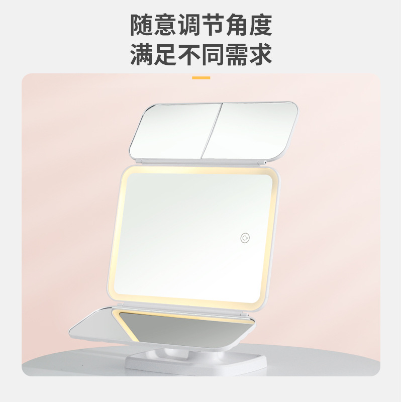 LED��ױ��̨ʽ���������۵����۾�180����ת���������ױ����