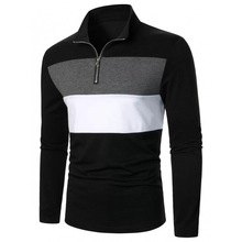 E 30232 Zip Collar Long Sleeve Sweater �������쳤����ͷ��
