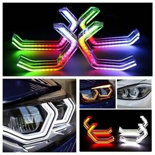 New Concept M4 Crystal Aperture Modified Angel Eyes Suitable for Bmw E90 F30 X3 F25 Z4 E89 M3