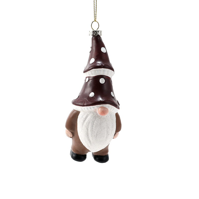 Nuevo plástico transfronterizo Papá Noel limpiador árbol de Navidad colgante decoración decorativa decoración de mesa decoración de vacaciones