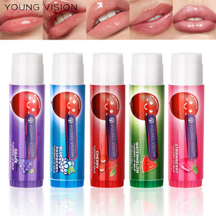 Young Vision Lip Balm Moisturizing and Nourishing Fruity Cross-Border Lip Balm