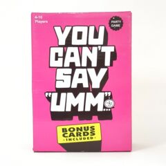 You Can't Say UMM ファミリーパーティーゲーム 親子インタラクティブ卓上ゲームおもちゃ