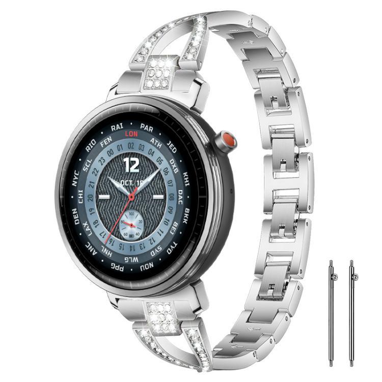 XDfind general 20mm / 22mm horquilla de una sola fila de correa metálica con 20mm / 22mm aguja de oreja verde