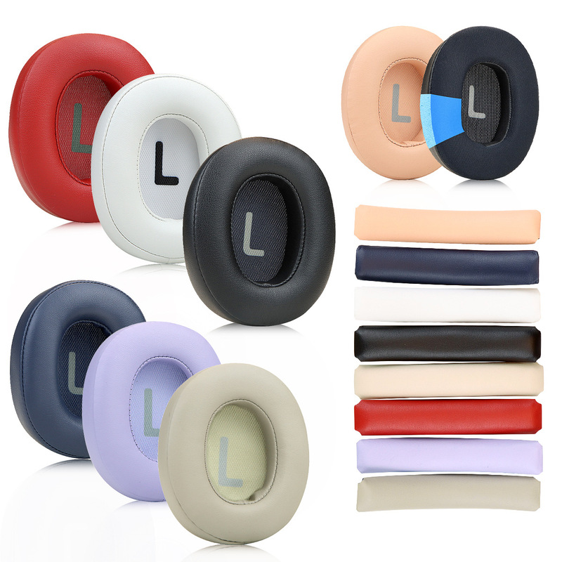 For JBL T700BT TUNE 710 750BTNC Headset Cover Sponge Cover Leather Cover Earmuffs