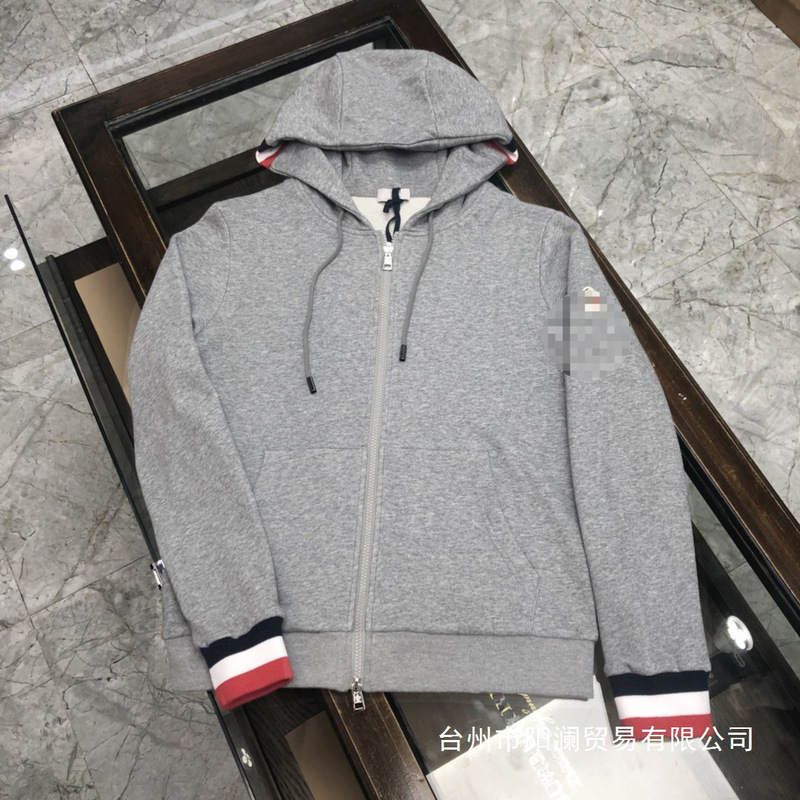 Cross-Border Original Label Mengkoumiao Men's Hooded Sweatshirt Cardigan Zipper Embroidered Long-Sleeve Trendy Brand Sweatshirt Wholesale Cross-Border Original Label Mengkoumiao Men's Hooded Sweatshirt Cardigan Zipper Embroidered Long-Sleeve Trendy Brand Sweatshirt Wholesale