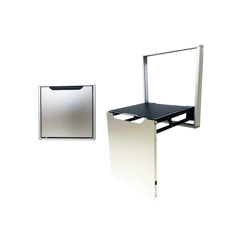 Folding wall invisible furniture