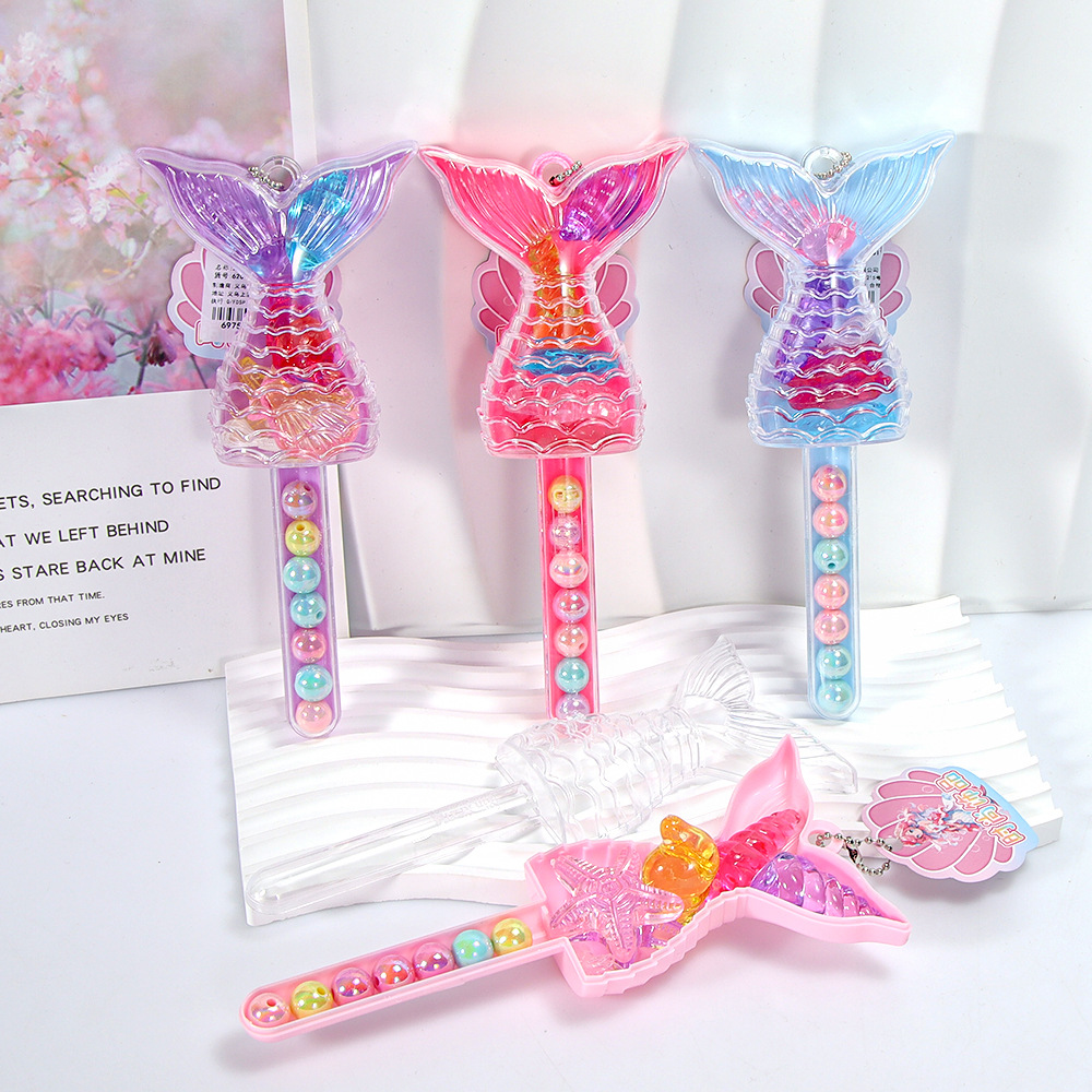 Fabricante de origen Regalo de bricolaje hecho a mano para niñas y niños Pulsera Joyas con cuentas Juego de anillos Caja de regalo pequeña al por mayor image 5