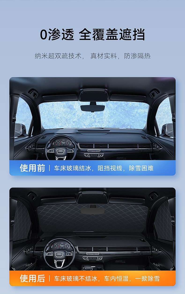 Thickened checkered car cover, new cotton quilt car cover, full car cover, anti-hail car cover, insulated sunshade exterior cover