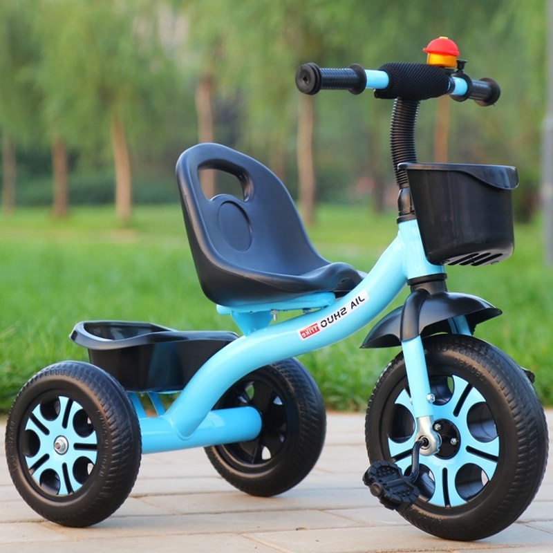 Auto Parts and Accessories, sanmyushi Infant stroller - sky-blue-high-profile-colored-solid-wheel