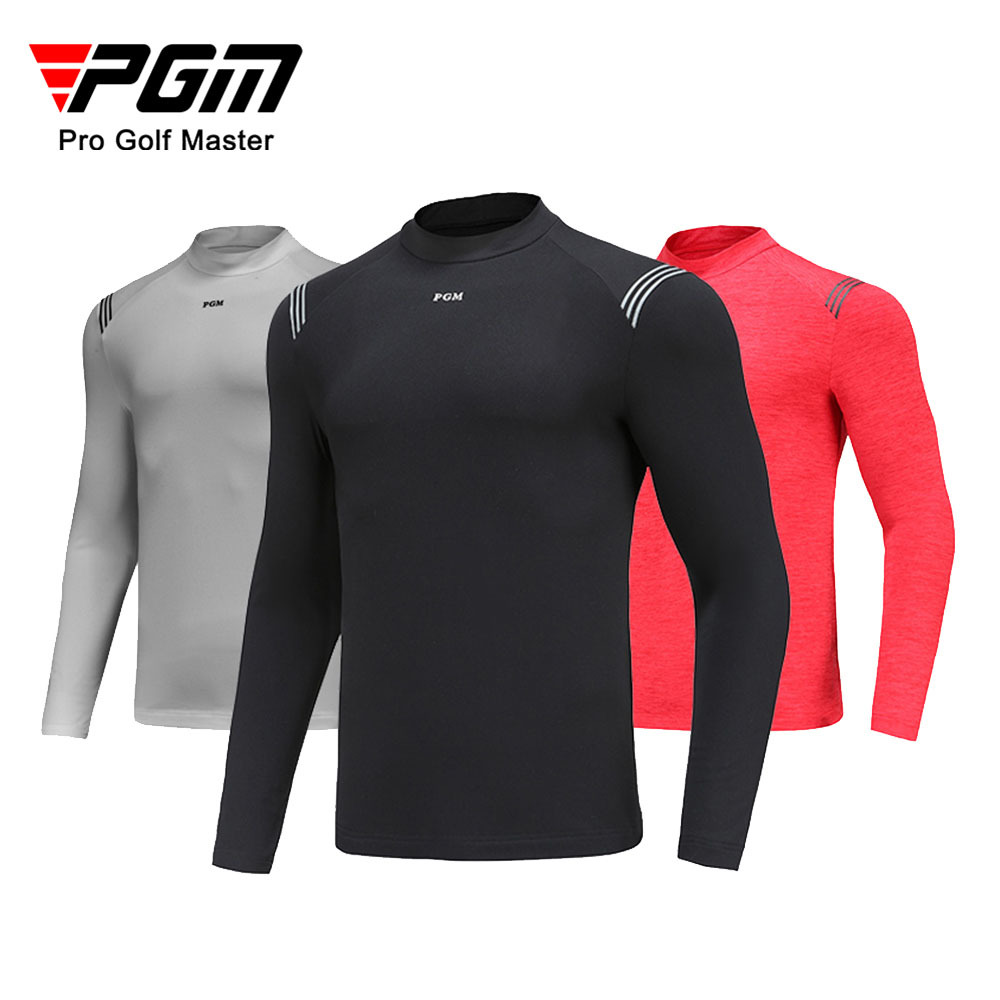Áo thun dài tay nam thể thao cổ tròn phối màu — YF371 Màu Đỏ, YF371 màu xám, YF371 màu đen