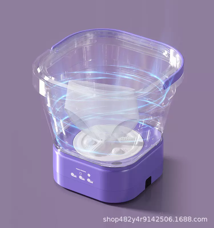 抑菌/消毒/清洁/洗护//可收纳/便携式/迷你内衣洗衣机/洗脱一体机