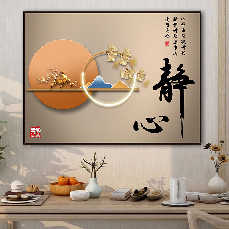 高级风床头画自粘装饰画卧室房间贴画墙贴名宿墙面3D立体墙画贴纸|undefined
