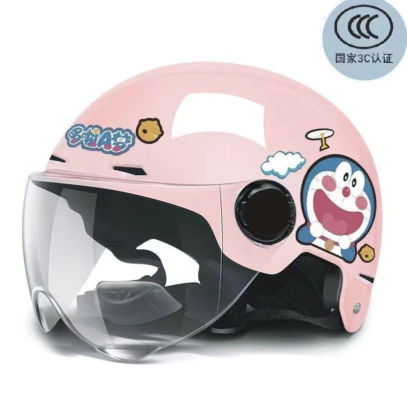 Helmet certified for motorcycles and electric scooters, suitable for all seasons, unisex, adjustable safety helmet