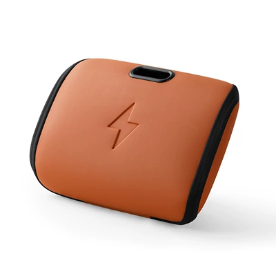 Car storage bag/box Cable Storage Bag - ideal-orange-leather-5m-wiring-harness-model