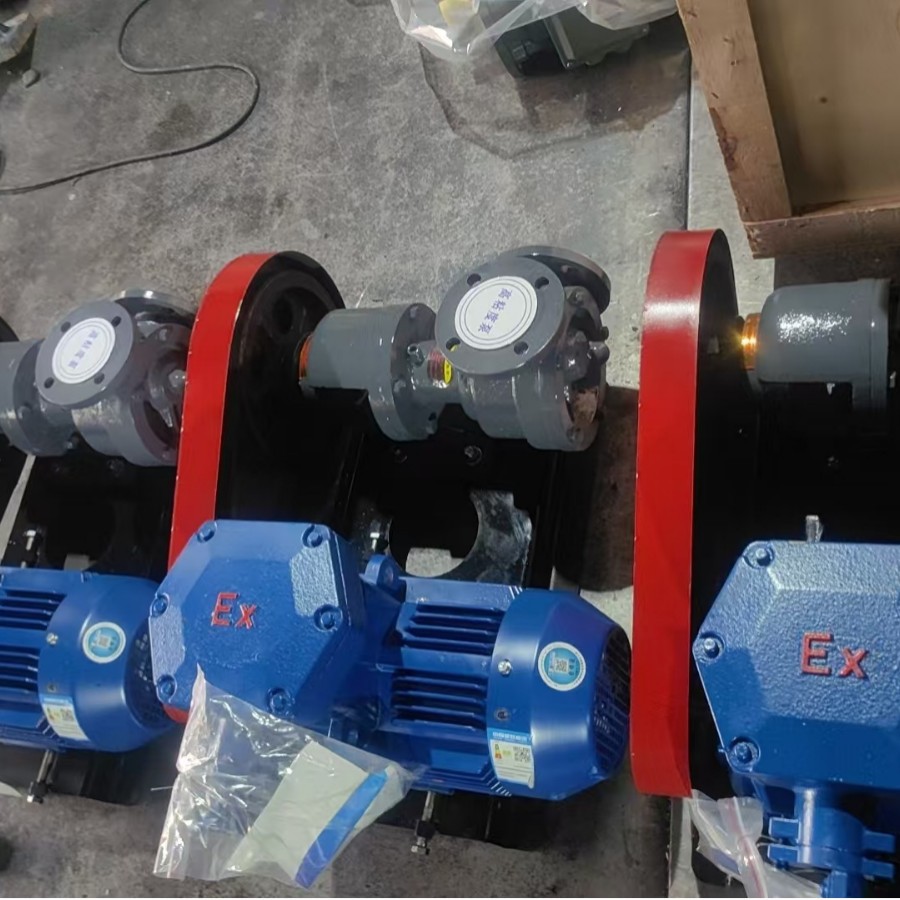 NCB内齿泵内啮合转子泵高粘稠物料输送泵涂料油漆泵厂家批发